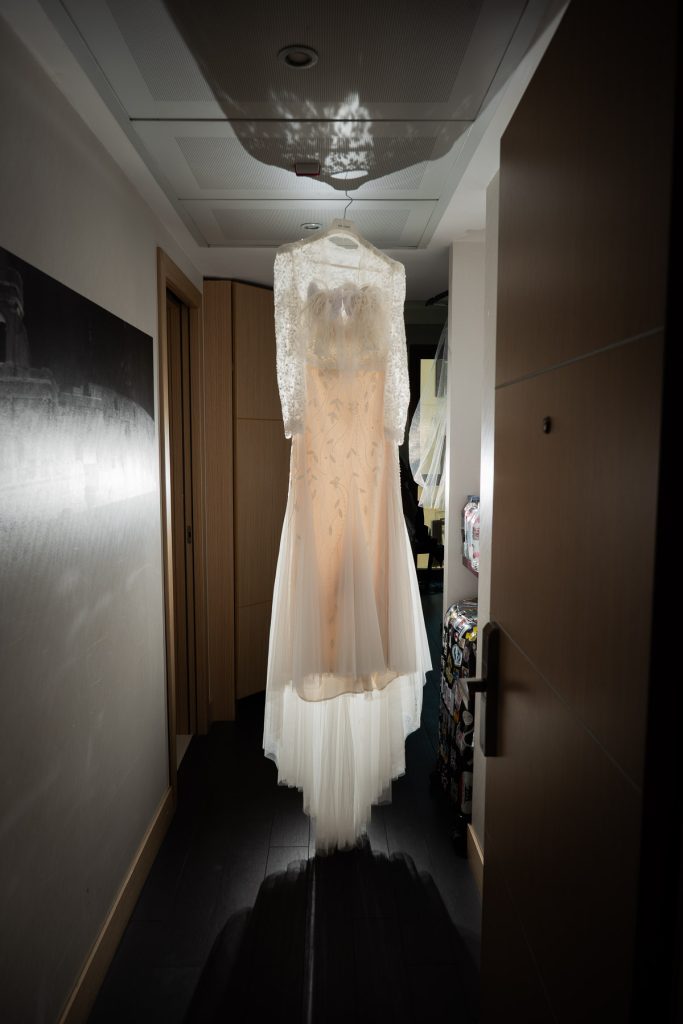 El vestido de la novia fotografia de autor