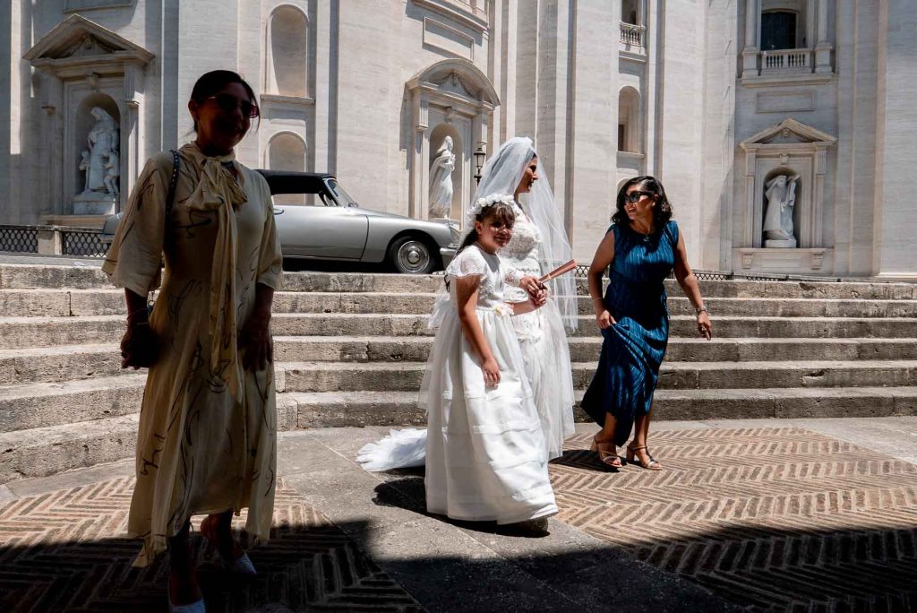 Novia en el Vaticano