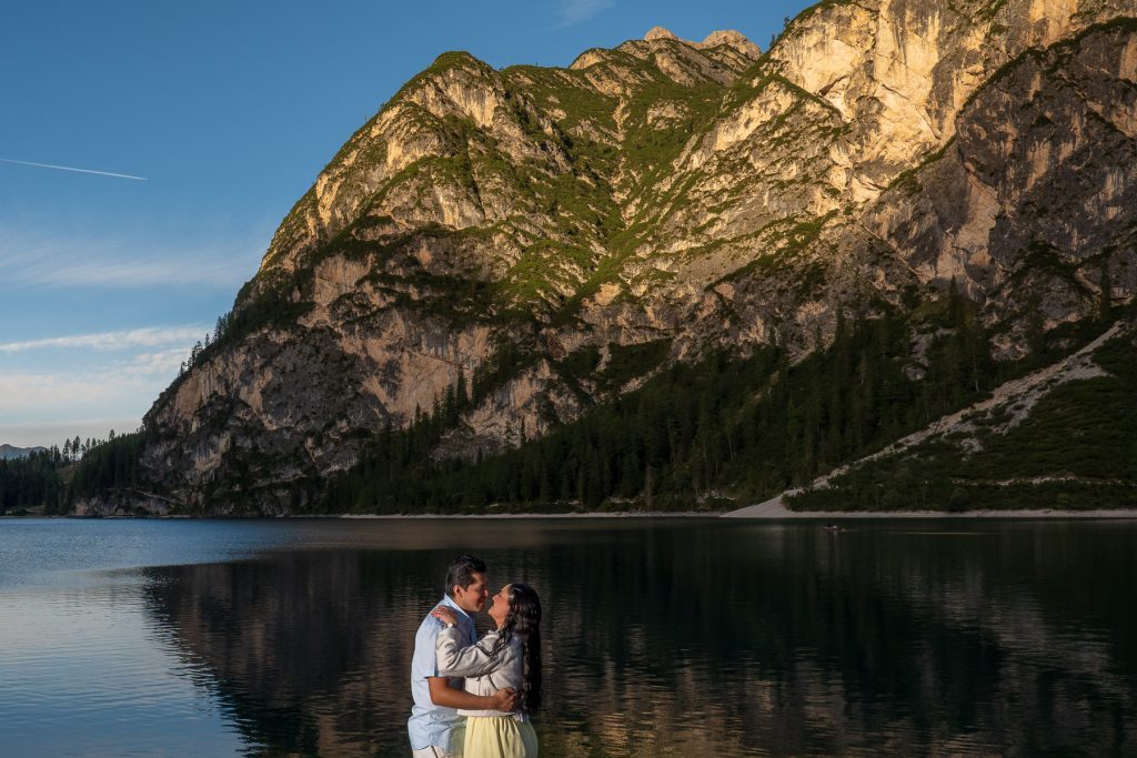 Pedida de Mano en el Lago de Braies
